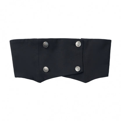 十字架のキャロルダークシャツ+コルセット+スカート