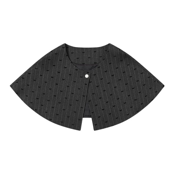 Evening glow coat + shawl + skirt + knit top