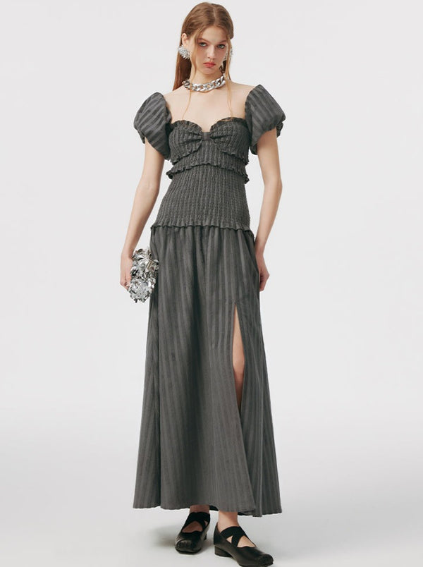 Tube Top Long Off-the-shoulder Dress