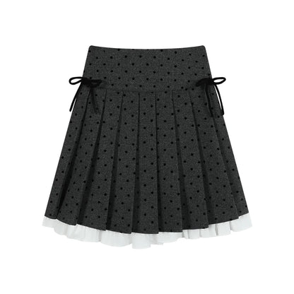 Soft A-line Riverside Pleated Skirt