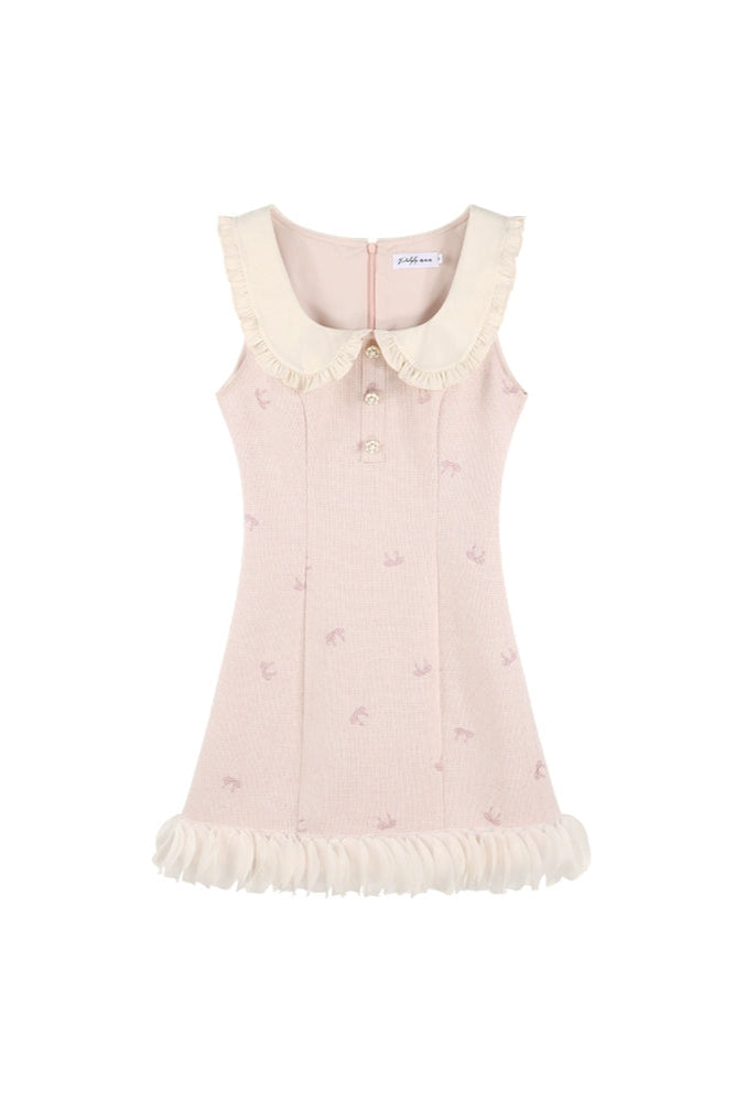 Sweet Doll Collar Sleeveless Dress