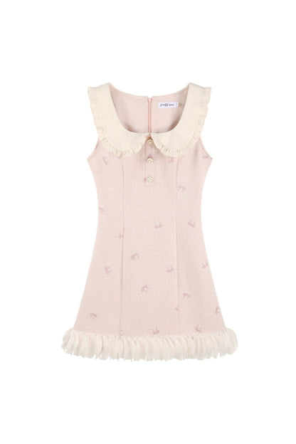 Sweet Doll Collar Sleeveless Dress