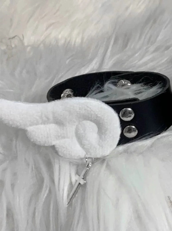 Wing Bracelet Pendant Cross Subculture Bracelet