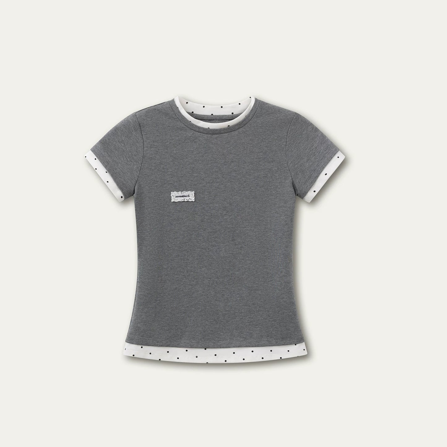 Camiseta ajustada de algodón Oxygen