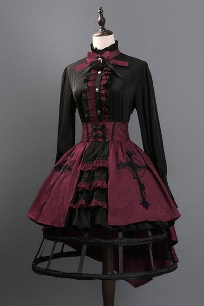 [September 15 Reservation Deadline] Nightmare Black Red Gothic Tsu Ins Prince Suit