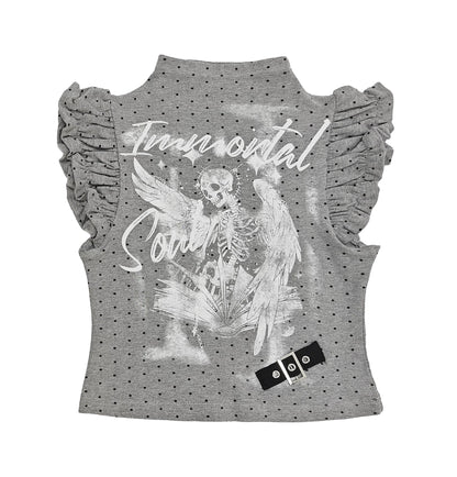 Decadent Angel Punk Ruffle T-Shirt