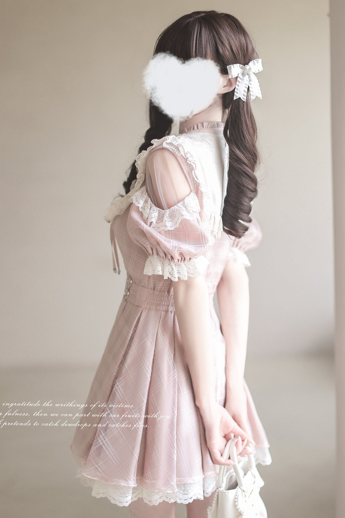 【予約商品】スイートチェック量産型ワンピース