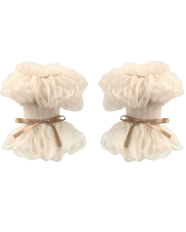 ラブフィッシュボーンコルセットロココフレンチチュニックトリムトップス＋スリーブ＋スリムリボン＋レッグカバー＋チョーカー