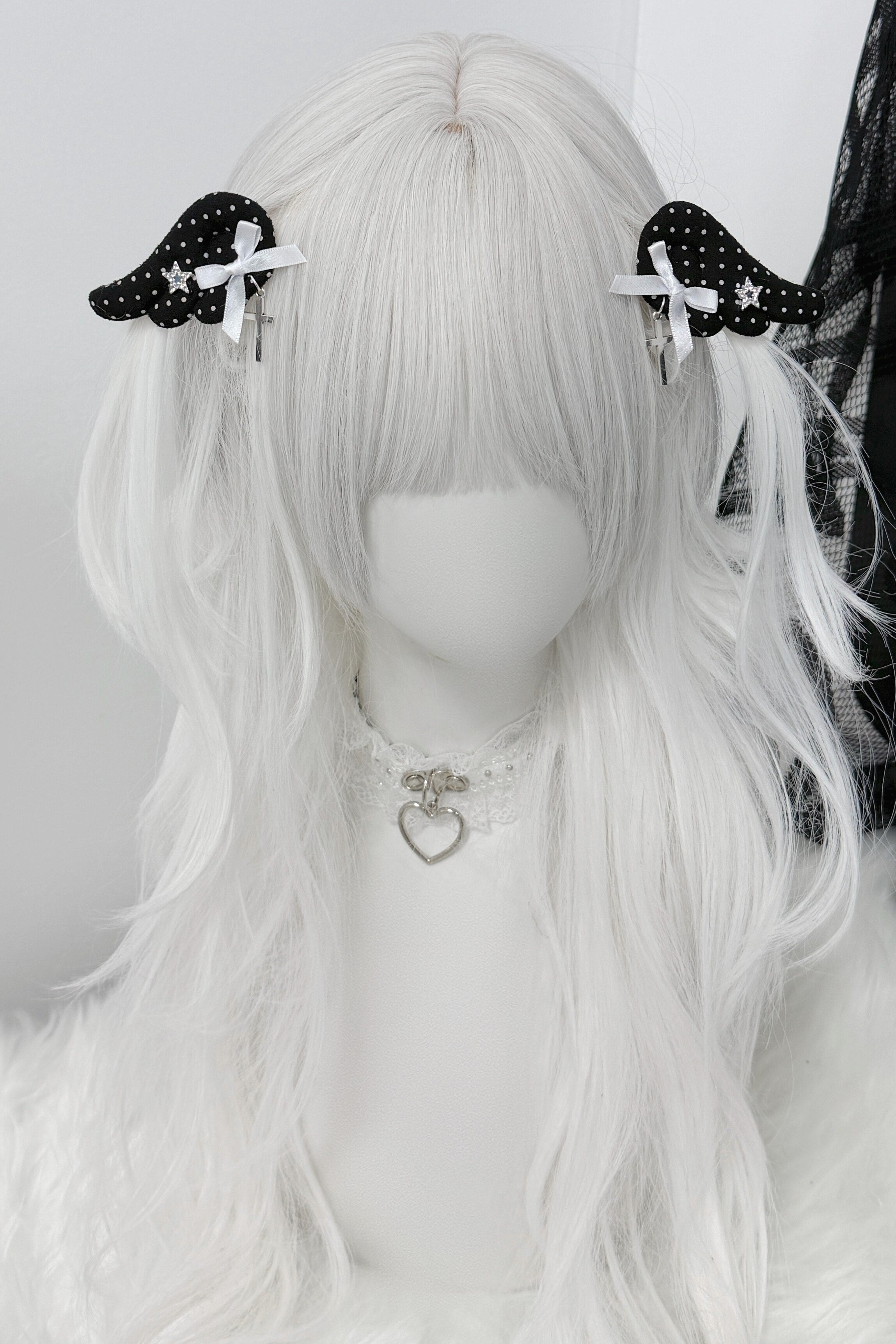 天使の羽ドットヘアアクセサリー – Belchic