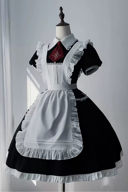 [Date limite de précommande : 29 avril] Tablier Maid Lolita Gothique