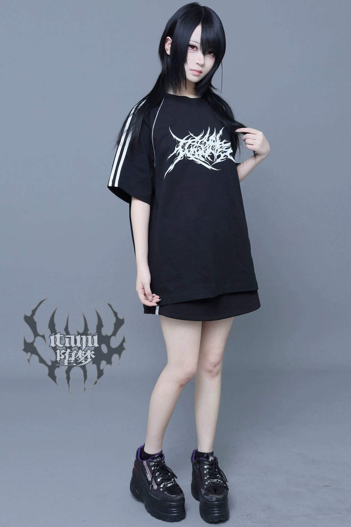 サブカルフリルTシャツセットアップ