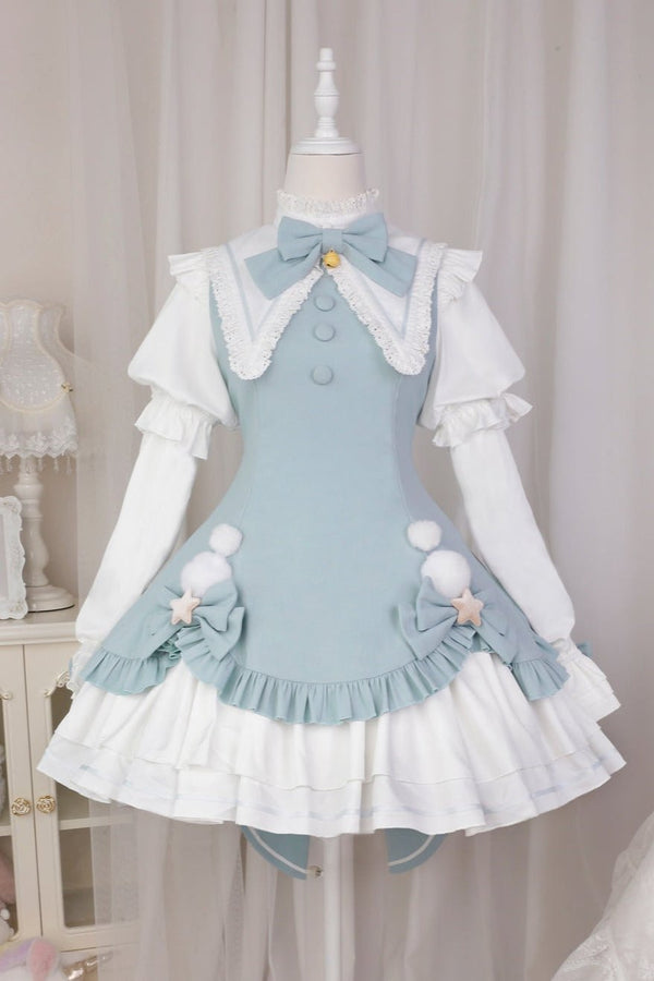 Magical Girl Girly Sweet Lolita Dress [Reservation Item].