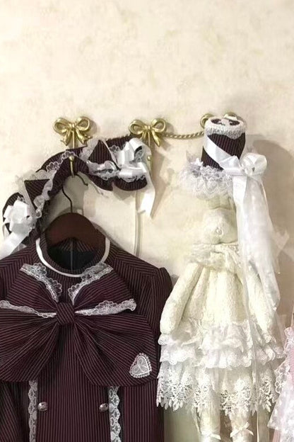 [Pre-order Deadline: April 25] Phantom Cat Series Cat Ear Hairband + Ribbon Veil Hat