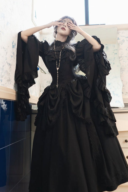 [Reservation product] Gothic Elegant Sister Test Dress Suit