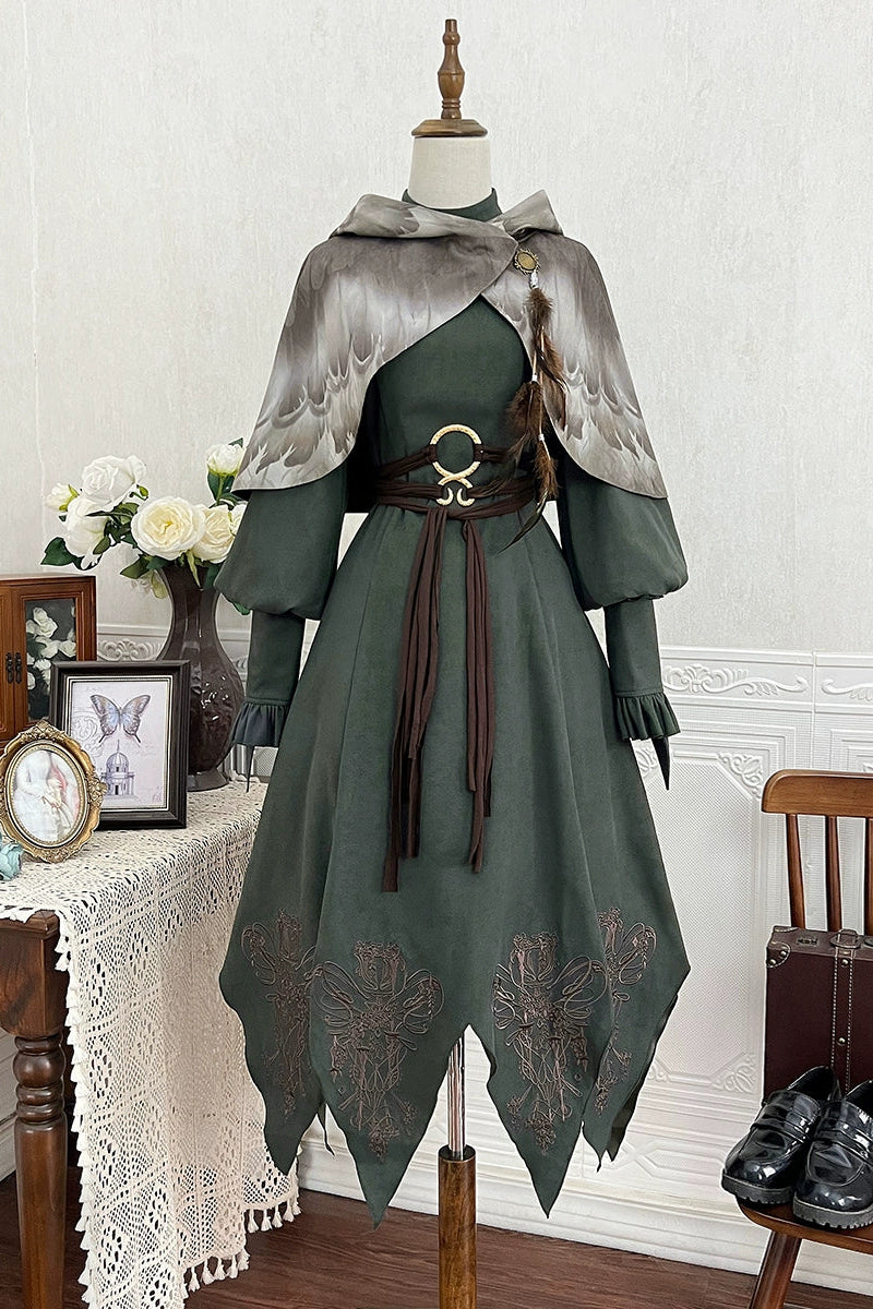 Dark Journey Dress + Cloak