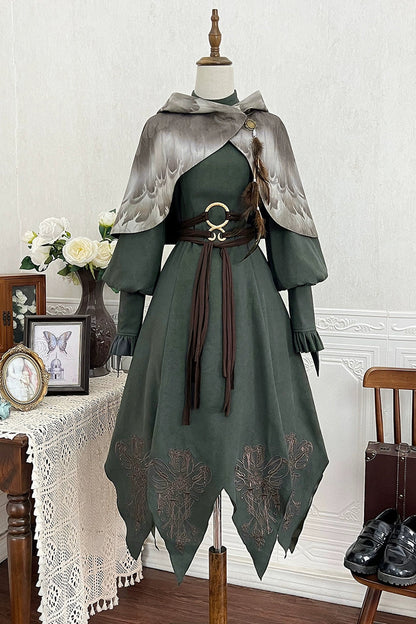 Dark Journey Dress + Cloak