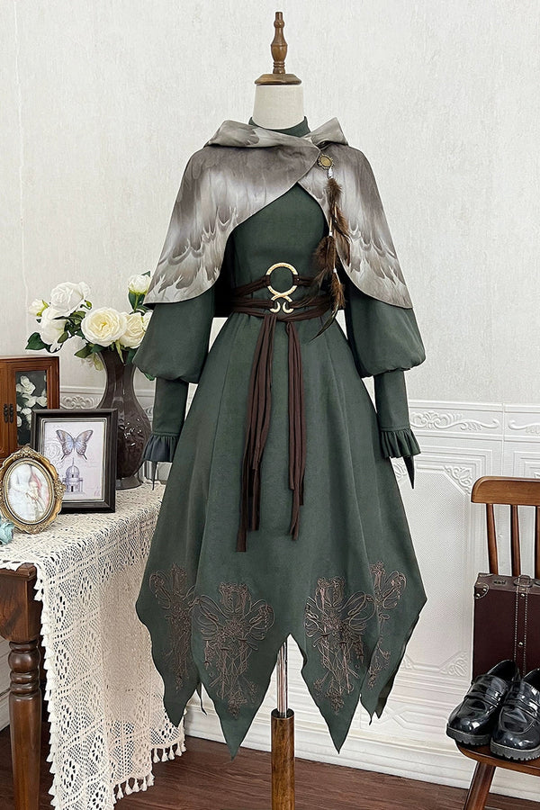 Dark Journey Dress + Cloak