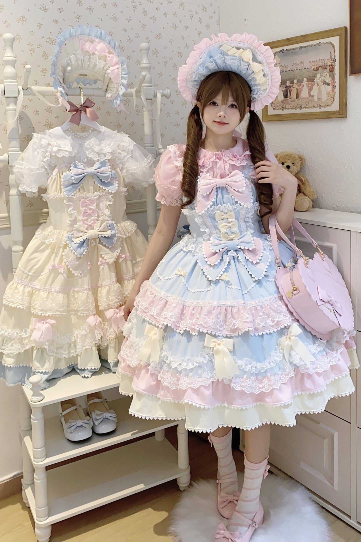 Fondant Sugar Cake Lolita Dress