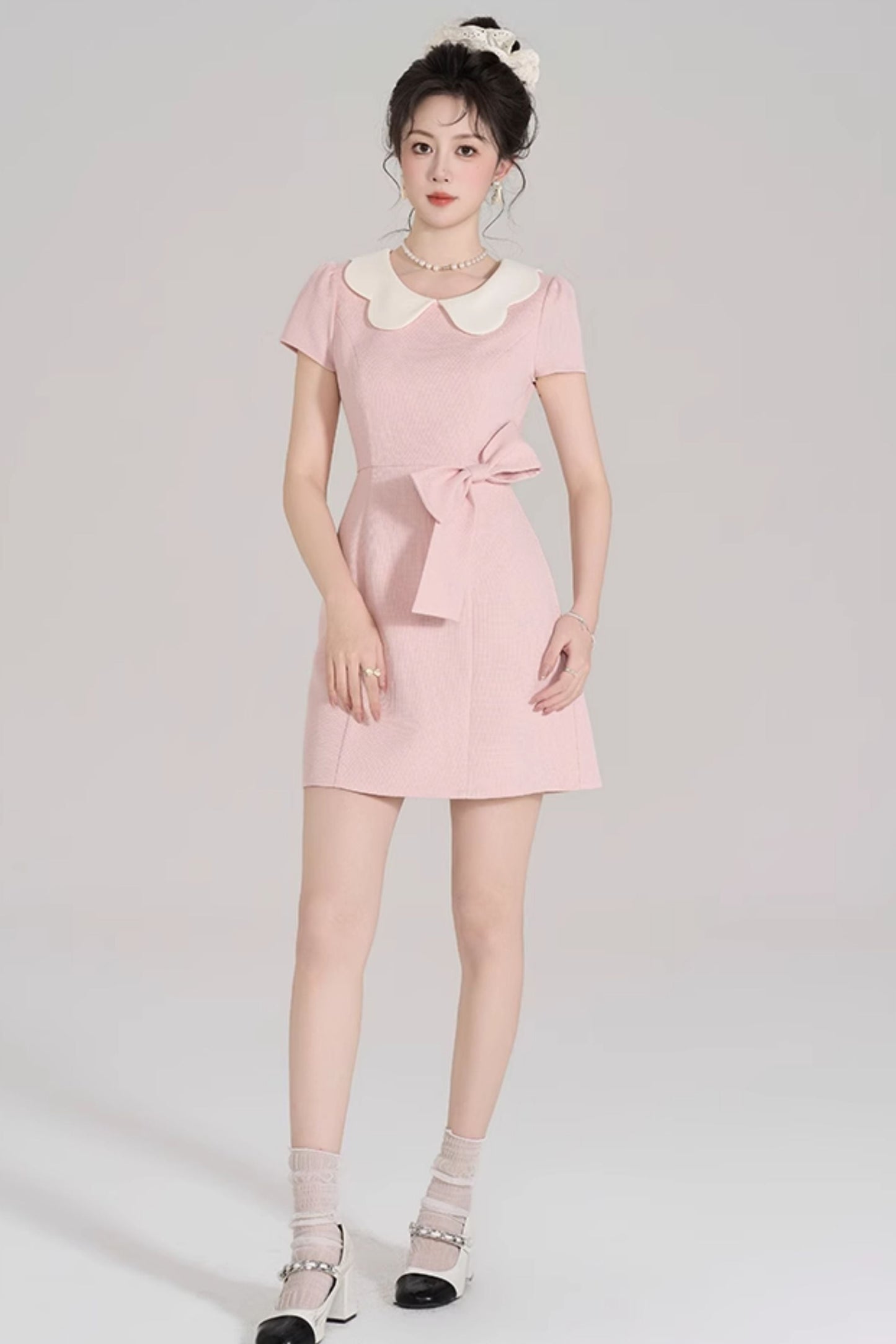 ドールカラースイートフリルリボンドレス