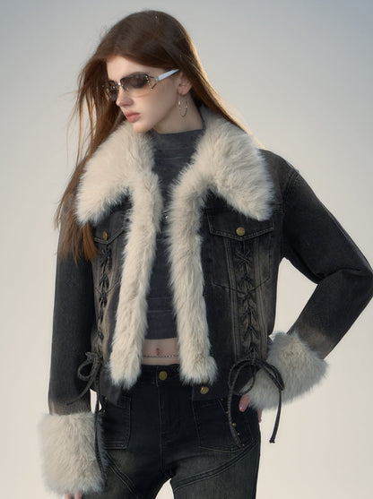 American Retro Fur Osh Fur Jacket