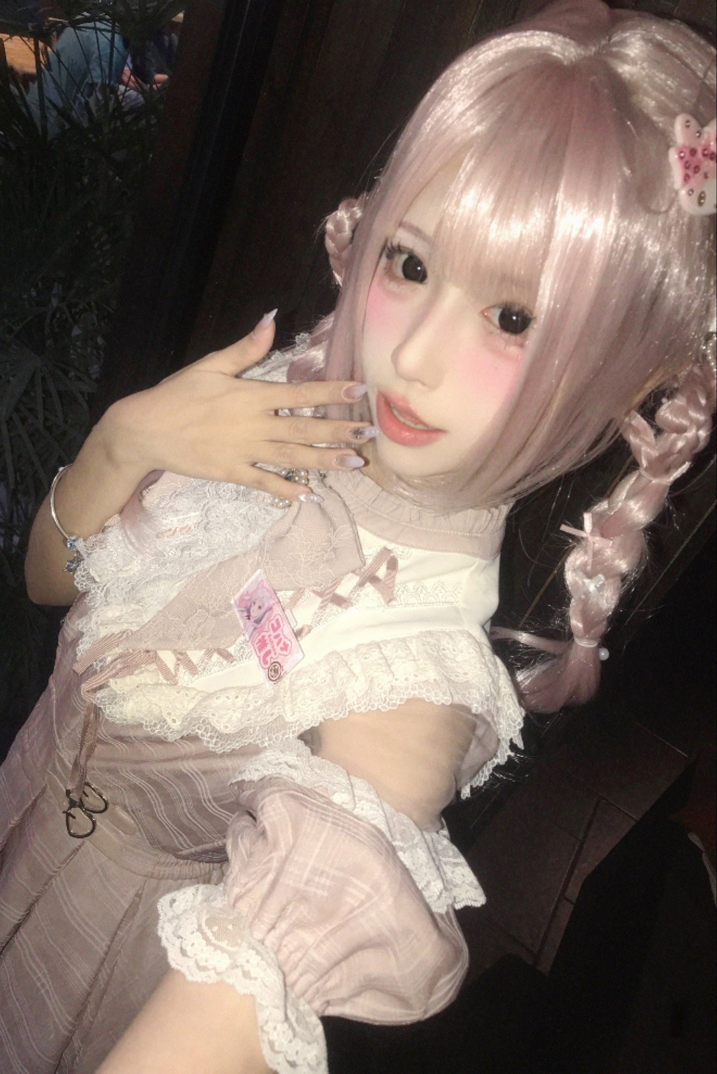 【予約商品】スイートチェック量産型ワンピース