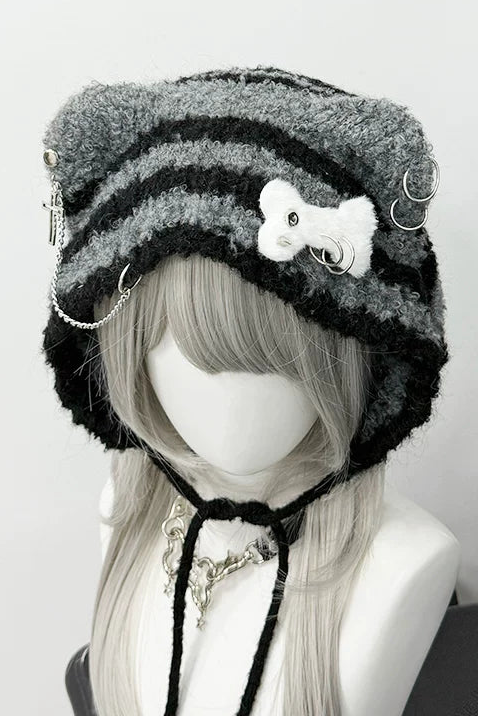Cat Ear Knit Hat