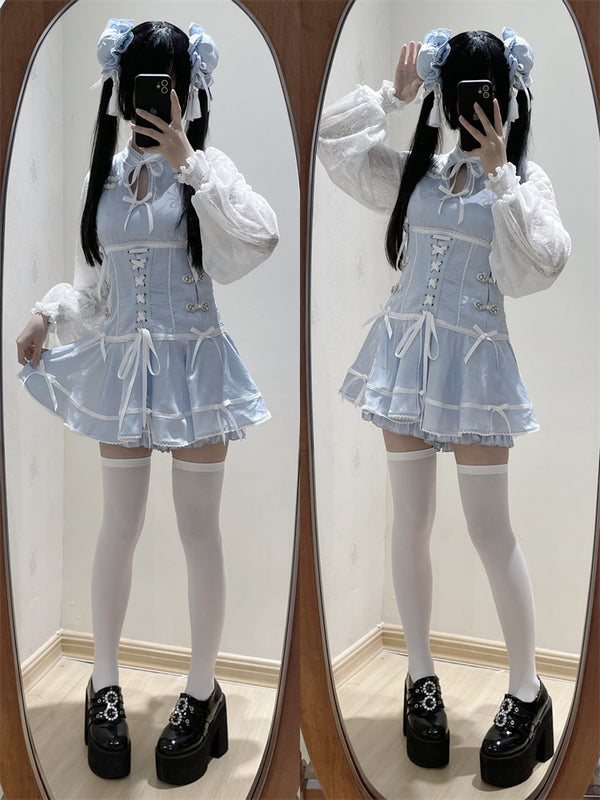 Subculture china top + half pants