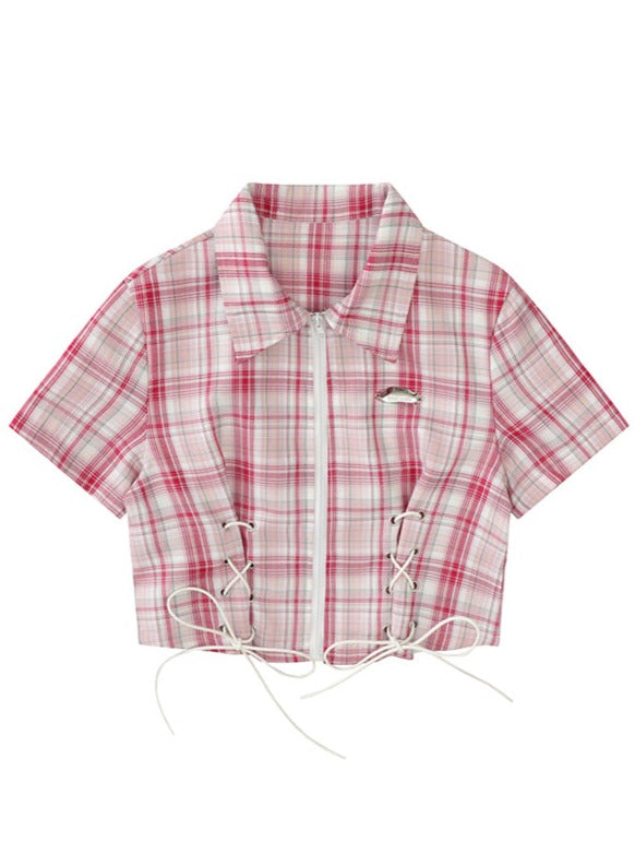 Sweet Spicy Slim Short Shirt 