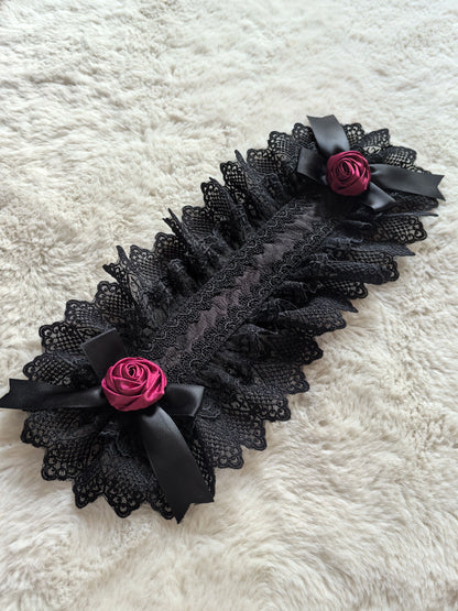 【12月26日予約締切】ブラッドムーンローズラッフルシャツ＋ゴージャスコルセットスカート＋ボレロジャケット＋ヘアバンド