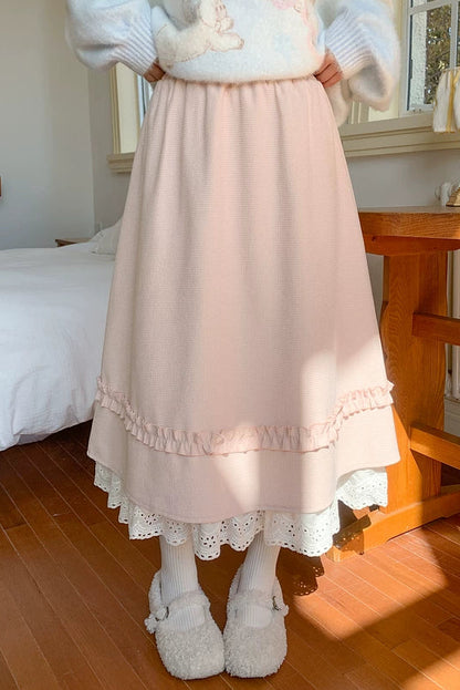 スイートレトロレーススカート