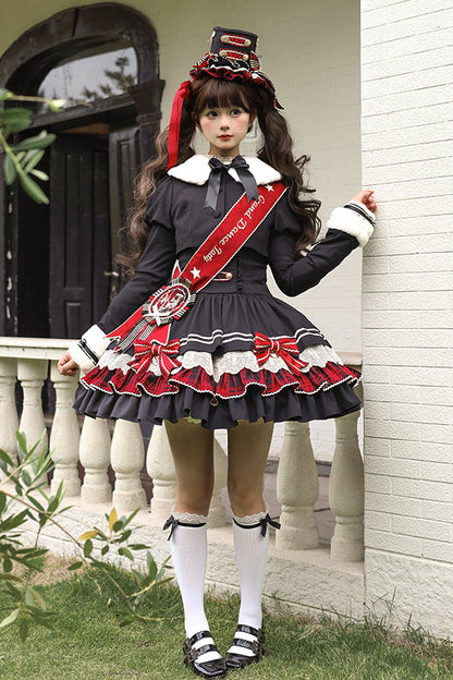 【1月13日予約締切】Honor Guard Ceremonyファーカラー付きショートジャケット