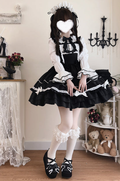 Paper Shell Cake Lolita Dress