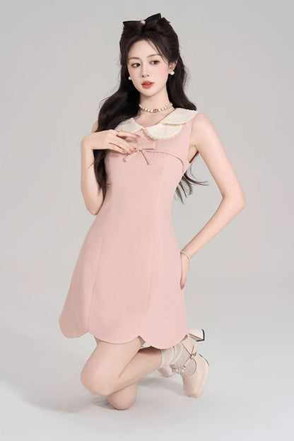 French Style Doll Collar Dress