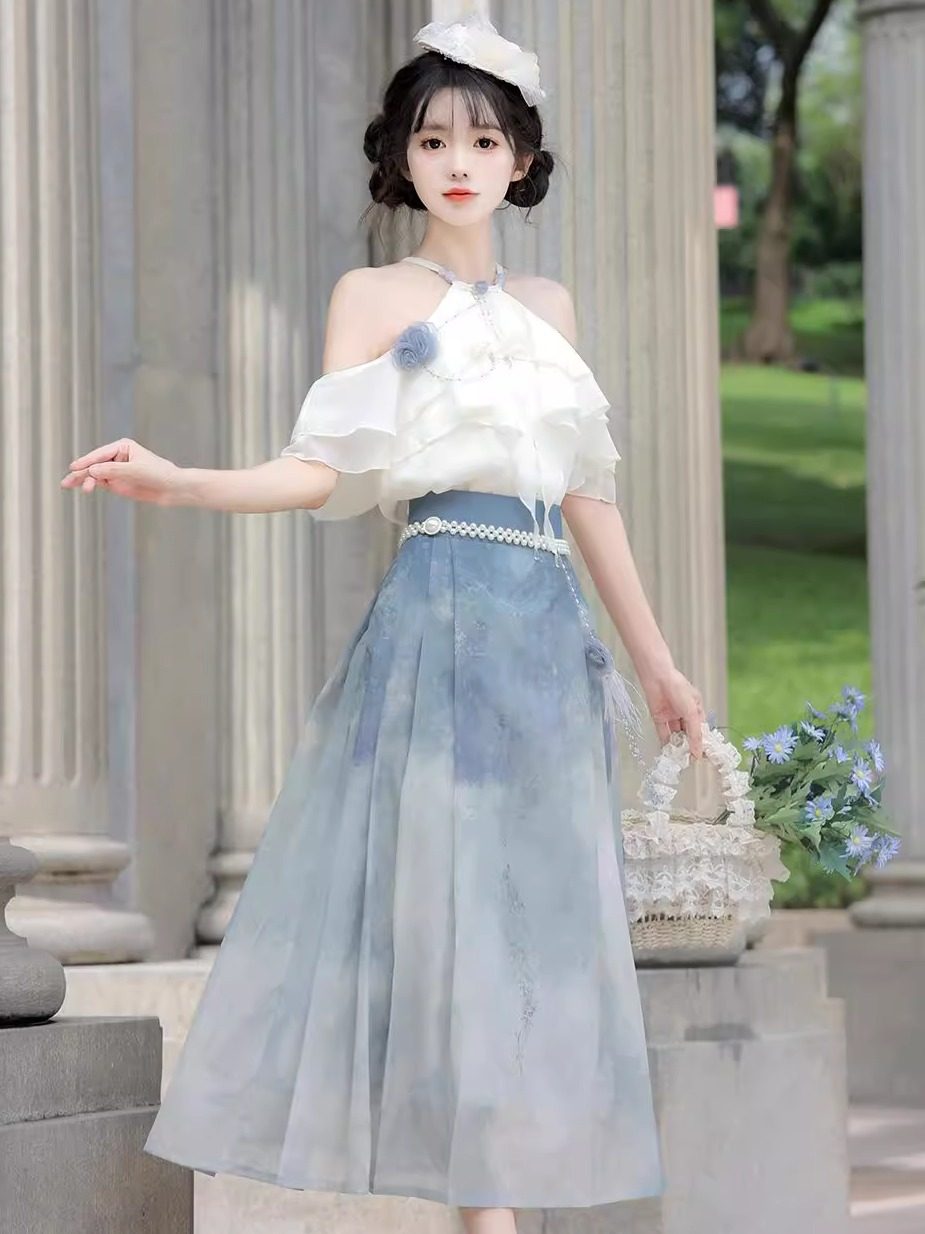 インプルーブドハンフーホースフェイススカートセット