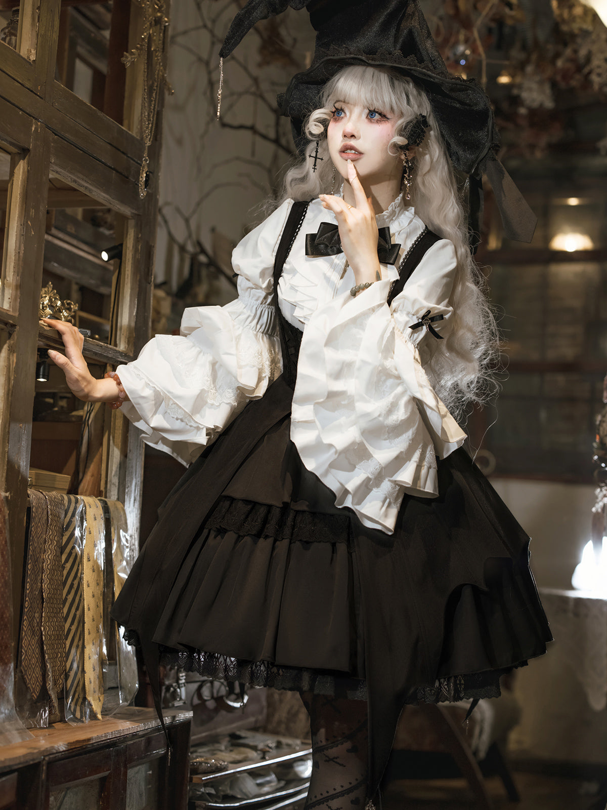 Gothic Lolita Witch Dress Set-Up