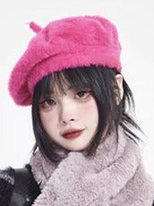 pink beret