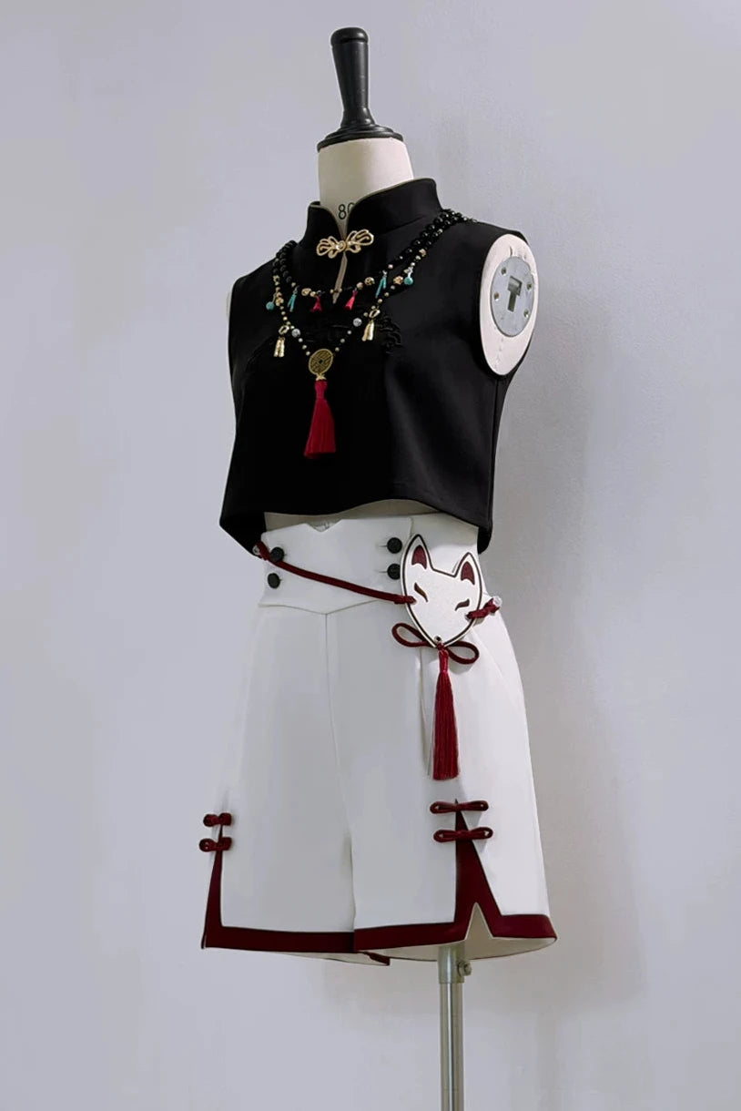 【11月1日予約締切】White Fox Chinese Fantasy Style Series Accessories（Beaded tassel necklace）