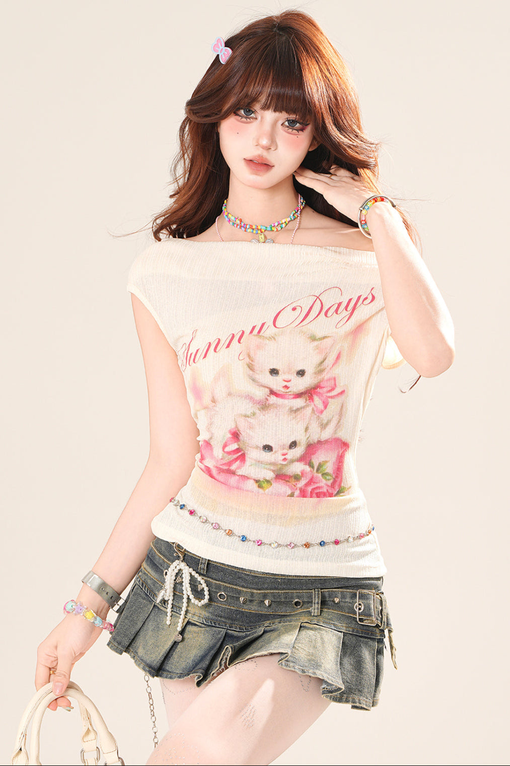 Strapless Sweet Girly Top
