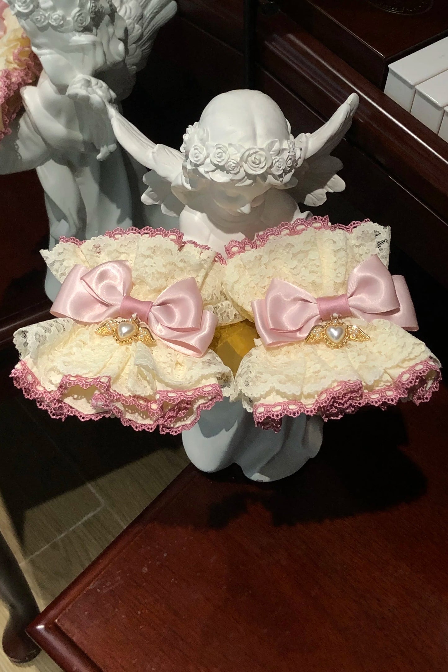 Magical Girl Lolita Dress + Bonnet + Pendant + Sleeves