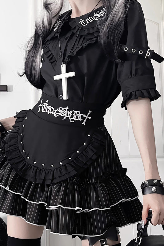 ブロックプリントサブカルチャートップス