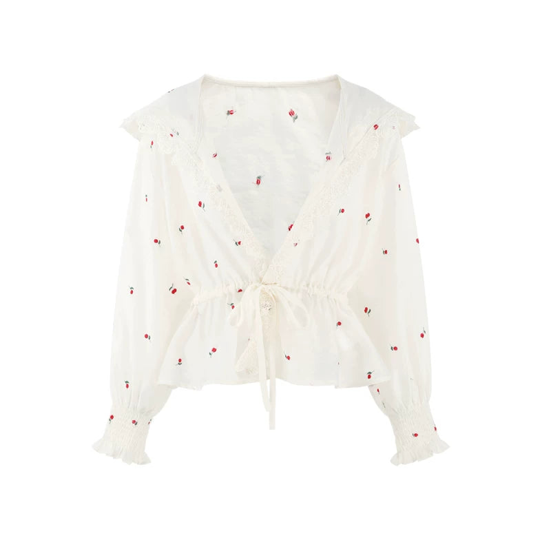 Lace Hooded Jacket + Top + Skirt