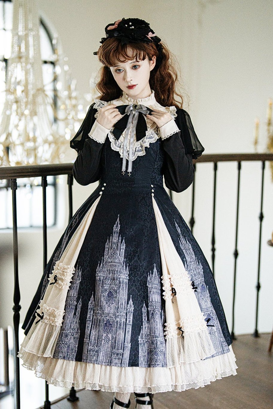 [Reservation deadline on October 22] Church Bell Elegant Gothic Classical Dress