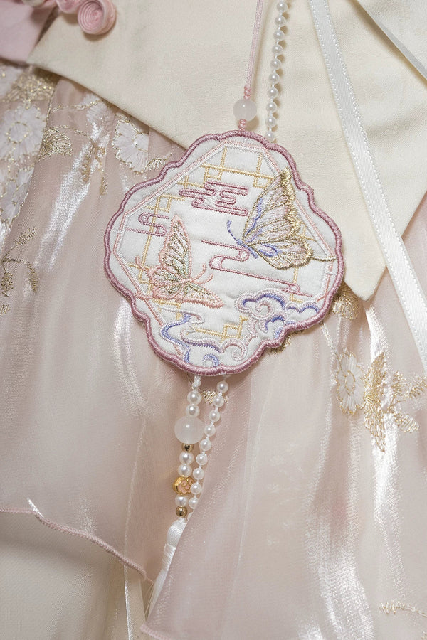Gorgeous Butterfly Asymmetrical Lolita Dress + Accessories