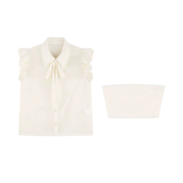 Chic Sheer Sweet Top + Shorts