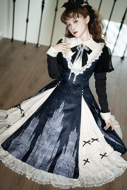 [Reservation deadline on October 22] Church Bell Elegant Gothic Classical Dress