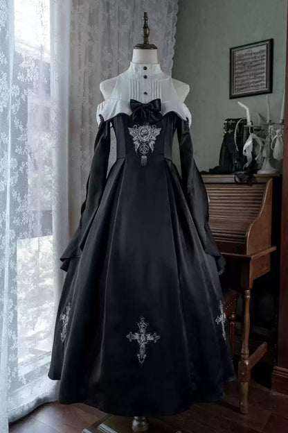 [Reservation deadline on October 6] Night Cross Sister Elegant Dark Dress Suit