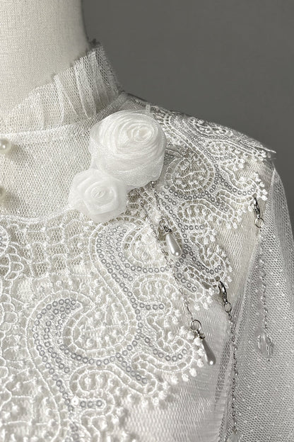 Elegant Princess Cape + Camisole + Skirt