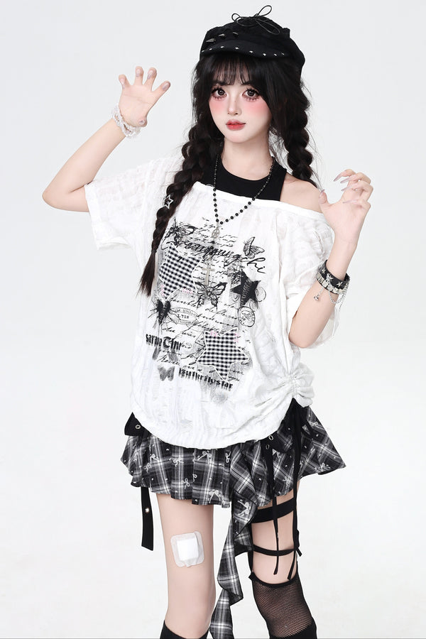 スターライトシックルーズトップス