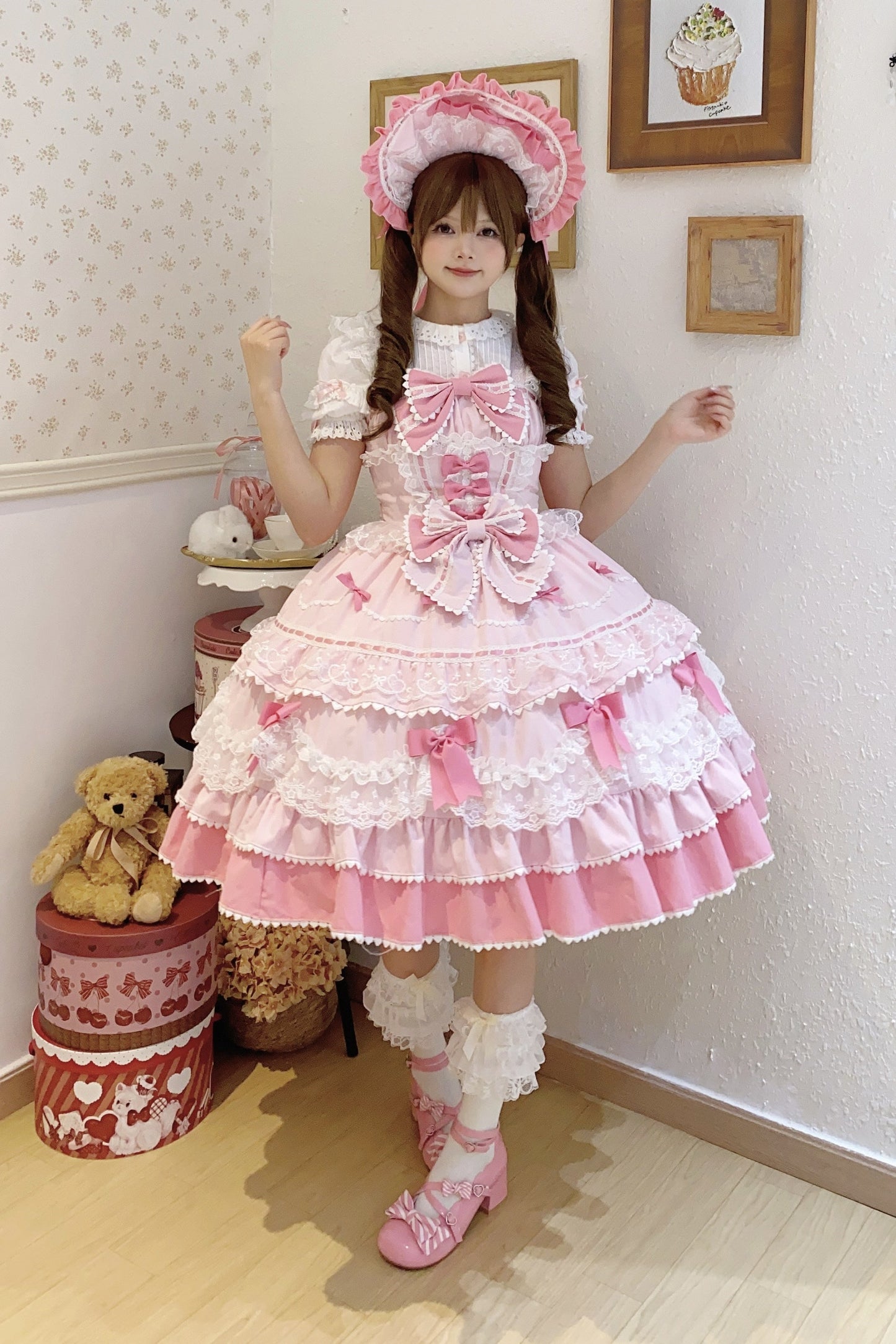 Fondant Sugar Cake Lolita Dress
