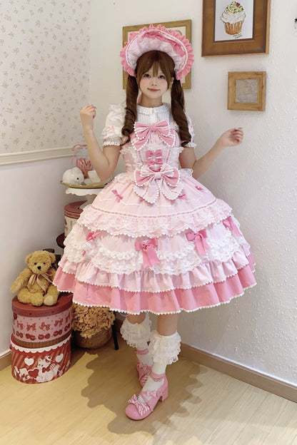 Fondant Sugar Cake Lolita Dress